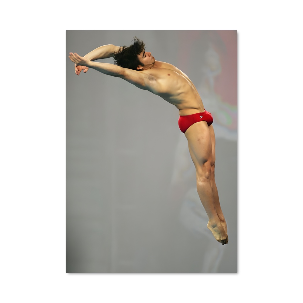 Poster Saut Olympique